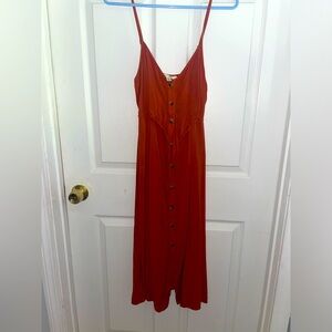 MIAMI - BUTTON DOWN MIDI DRESS